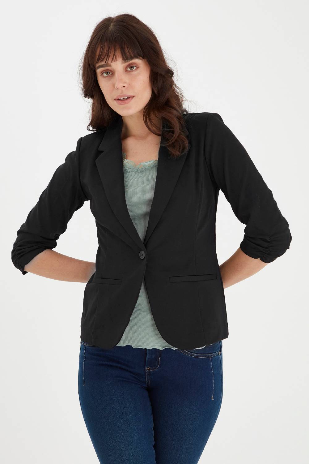 Fransa Blazer in Black Bis zu 55% Rabatt
