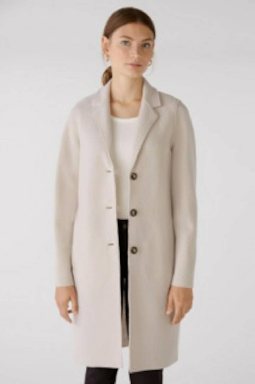 OUI Between-Seasons Coat 'Mayson' in Stone Online