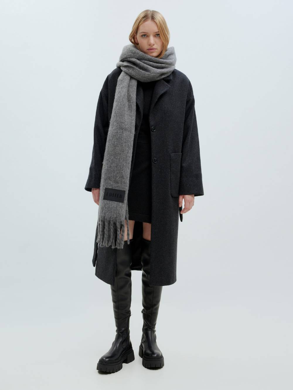 EDITED Between-Seasons Coat 'Santo' in Anthracite Outlet
