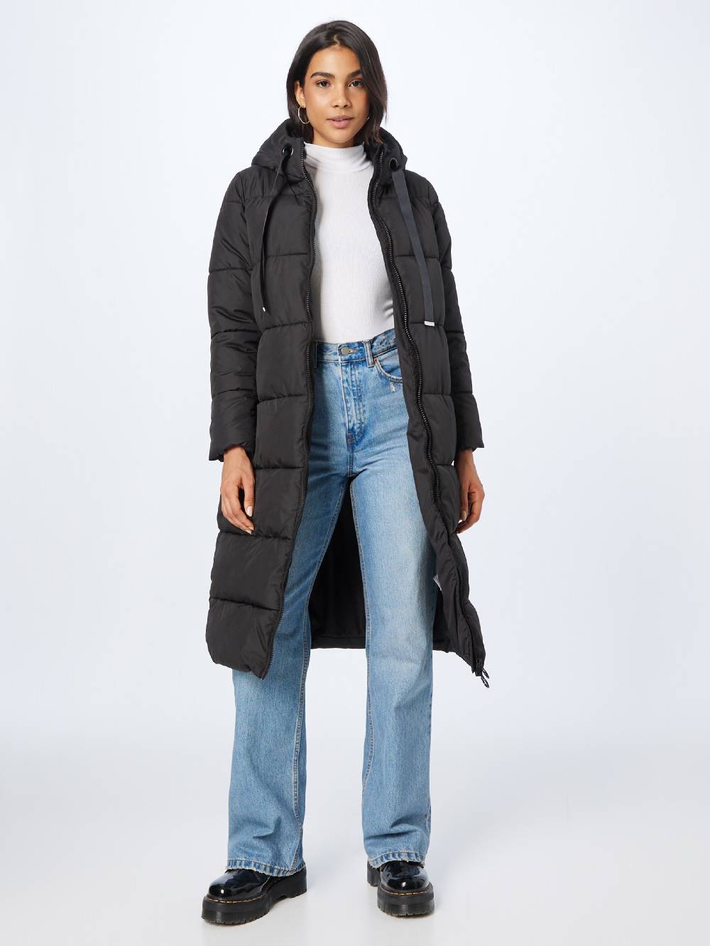 ABOUT YOU Winter Coat 'Josepha' in Black Flash Sale