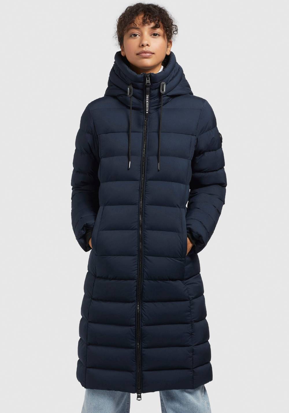 khujo Winter Coat in Navy Preisnachlass