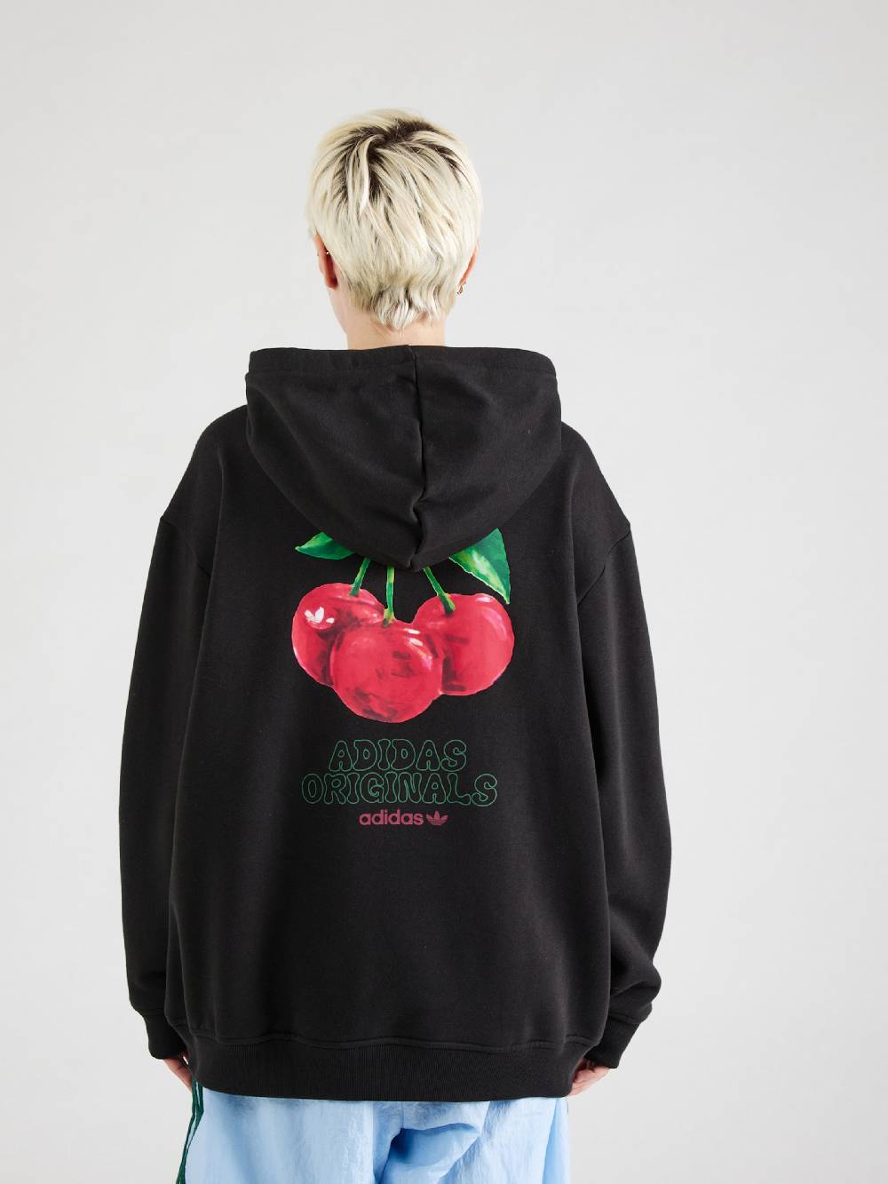 ADIDAS ORIGINALS Sweatshirt 'CHERRY' in Black Top Angebot