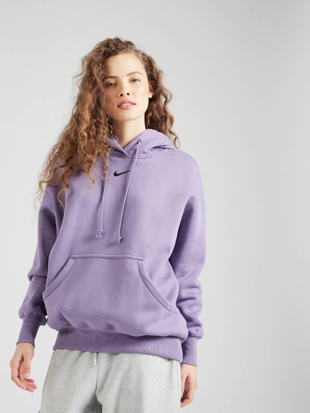 Nike Sportswear Sweatshirt 'Phoenix Fleece' in Purple Blitzangebot