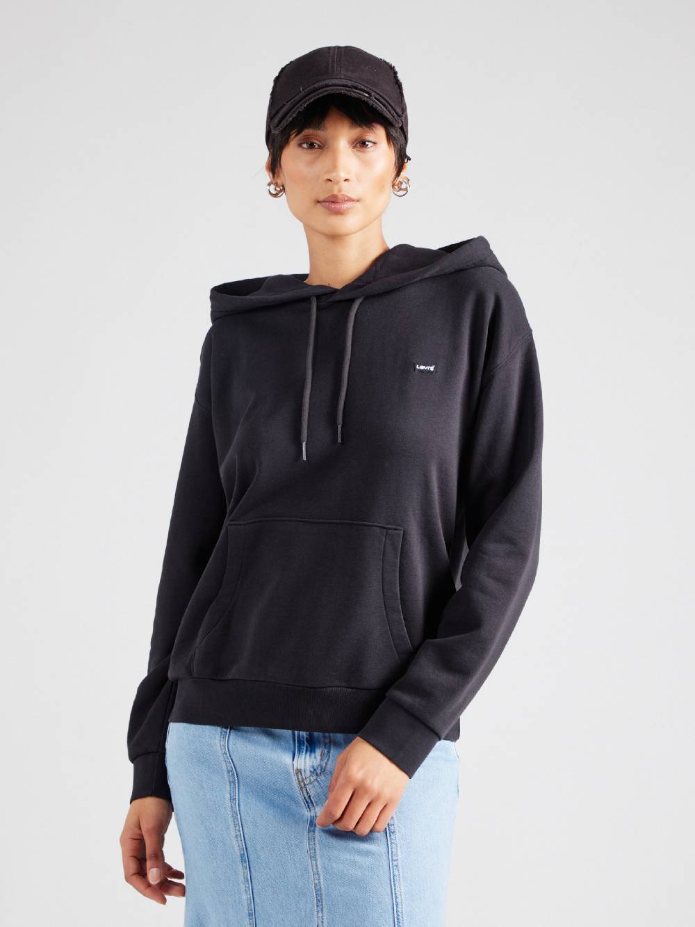 LEVI'S ® Sweatshirt 'Everyday' in Black Große Rabatte