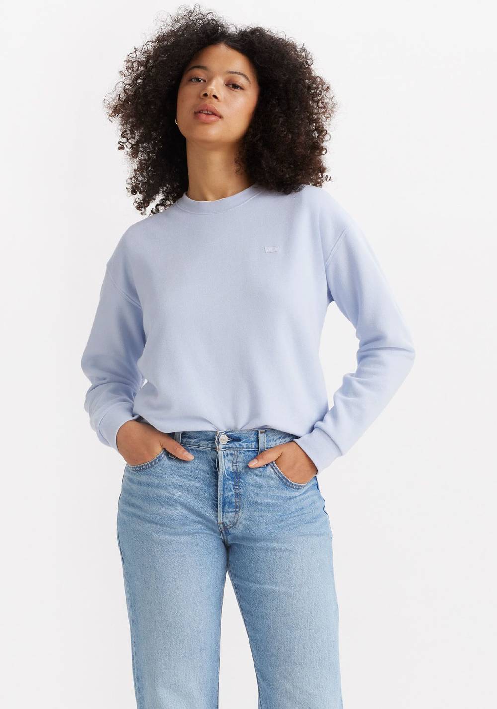 LEVI'S ® Sweatshirt 'Everyday Sweatshirt' in Lavender Saisonale Angebote