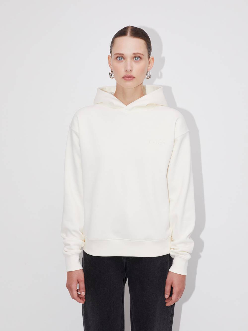 LeGer by Lena Gercke Sweatshirt 'Clarissa' in White Tägliche Deals