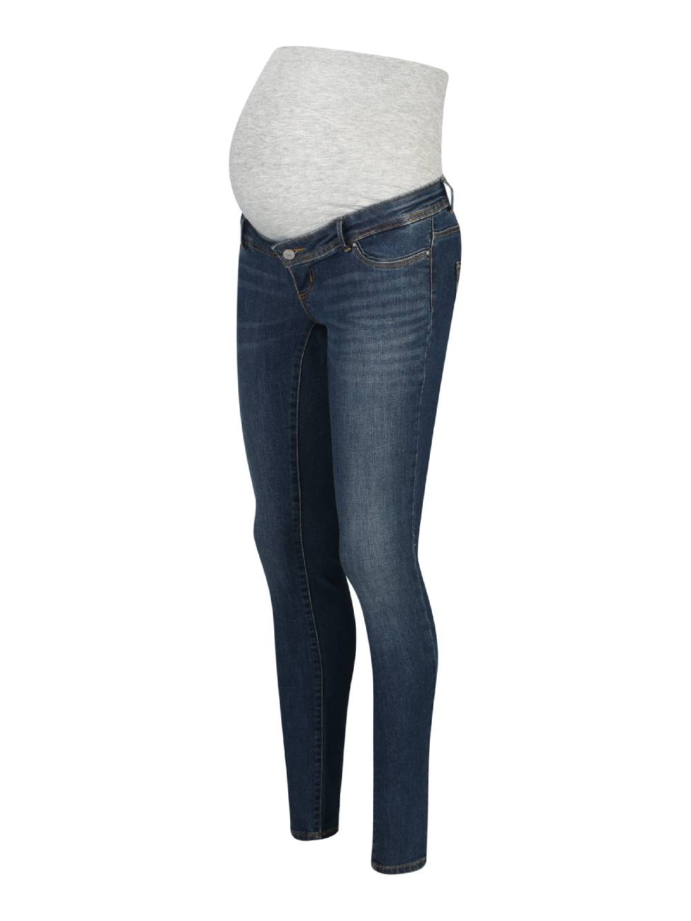 Only Maternity Skinny Jeans in Blue Denim Nur noch ein Tag übrig