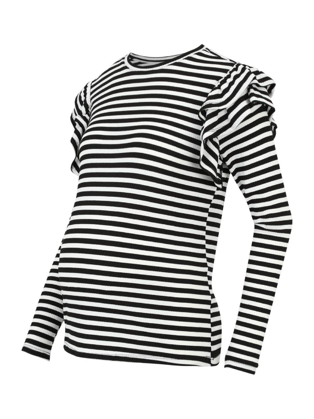 Only Maternity Shirt 'OLMEVIE' in Black Super Rabatt