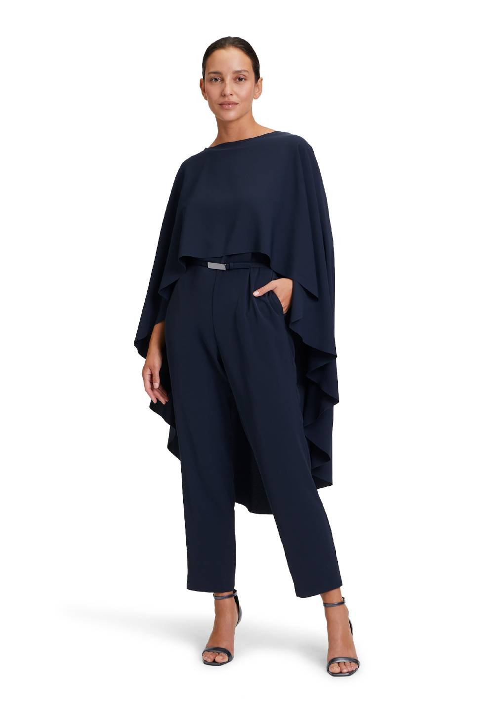 Vera Mont Jumpsuit in Marine Blue Limitierter Zeitrabatt