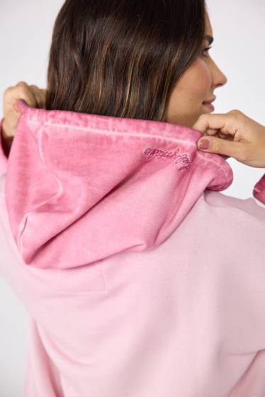 Lieblingsstück Kapuzen-Sweatshirt mit V-Ausschnitt Nur noch ein Tag übrig