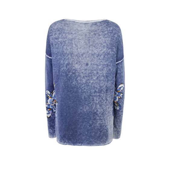Lieblingsstück Pullover Insideout-Blumenprint Super Rabatt