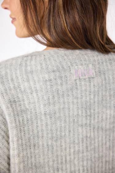 Lieblingsstück Rippenstruktur-Jacke mit Knöpfen zollfrei