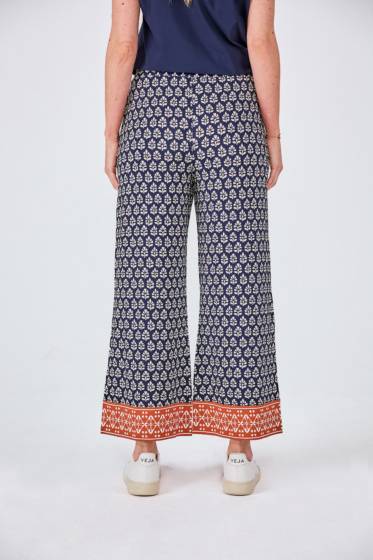 Lieblingsstück Gemusterte Hose mit Bordüre Angebote