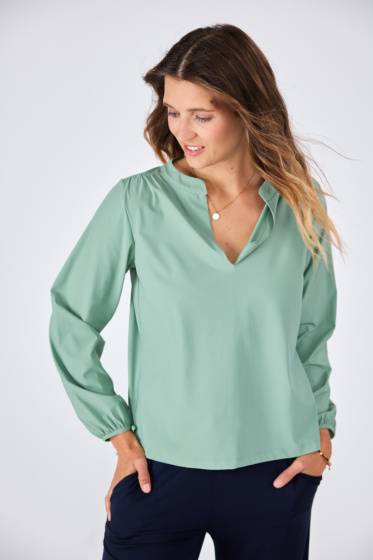 Lieblingsstück Bluse mit Bindebändern am Arm im Angebot