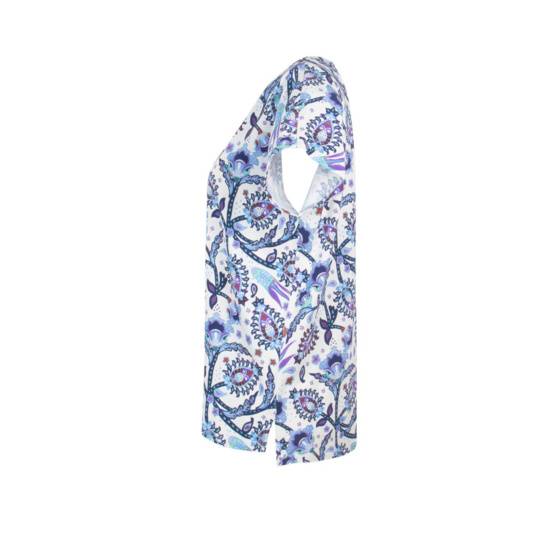Lieblingsstück Kurzarm Sommer-Shirt mit Print Schlussverkauf