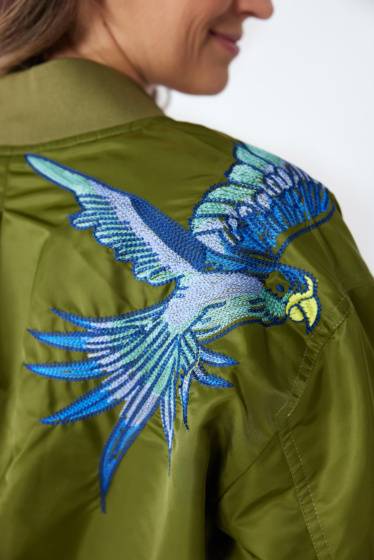 Lieblingsstück Bomberjacke mit Stickerei Günstig kaufen