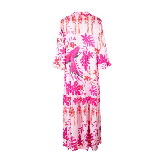 Lieblingsstück 3/4 Arm Kleid mit floralem Print Großer Ausverkauf