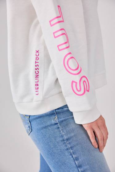 Lieblingsstück Sweatshirt mit Rubberprint Begrenztes Angebot