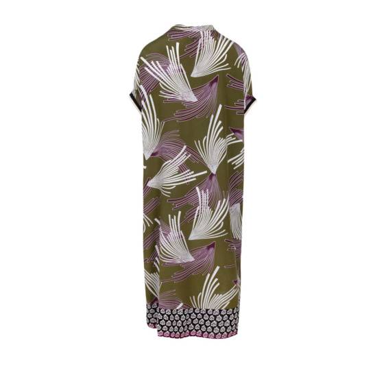 Lieblingsstück Halbarmkleid mit Bordüre Online Shopping