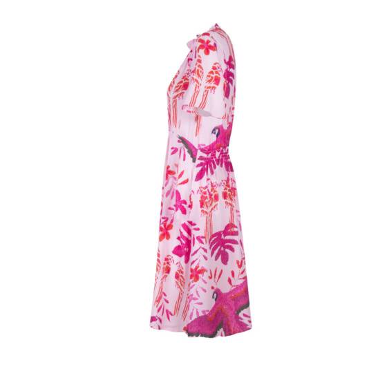 Lieblingsstück Knielanges Kleid mit weitem Arm Exklusivangebot