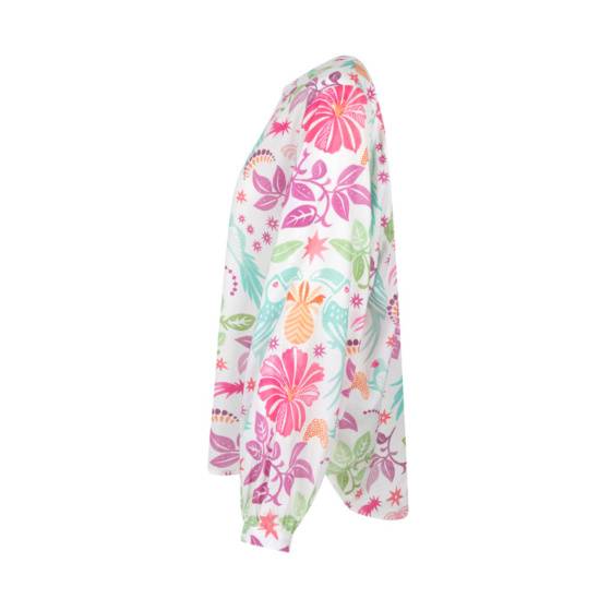 Lieblingsstück Bluse mit Puffärmel und Paradise Print Osterangebot