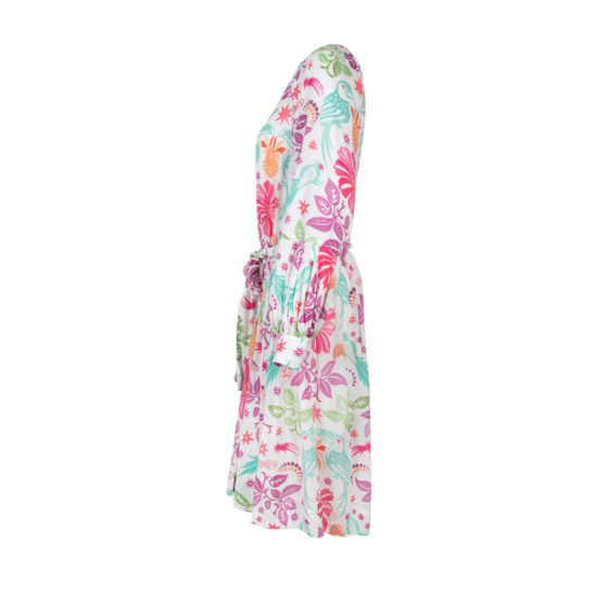 Lieblingsstück Puffärmelkleid mit Paradise Print Vatertagsangebot