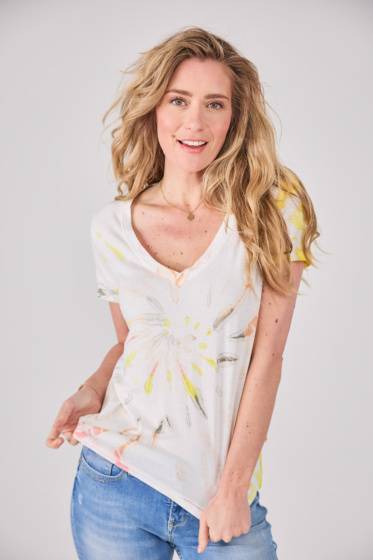 Lieblingsstück T-Shirt mit Batik Motiv Blitzangebot