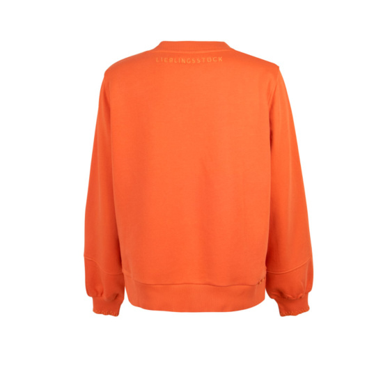 Lieblingsstück Sweatshirt mit Peace Stickerei Sonderangebote