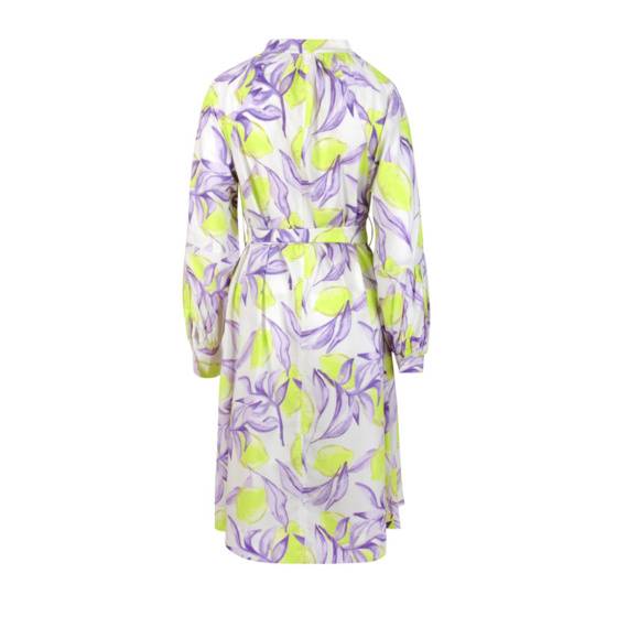 Lieblingsstück Durchgeknöpftes Kleid mit Lemon Print Vierteljährliche Förderung