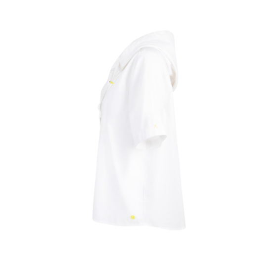 Lieblingsstück Durchgeknöpfte Bluse mit Kapuze Super Rabatt