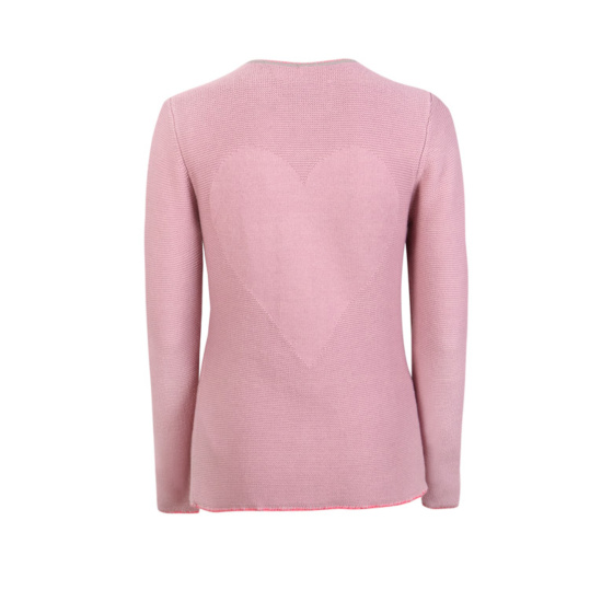 Lieblingsstück Trachtenstrickjacke mit Herzintarsie auf dem Rücken Clearance-Verkauf