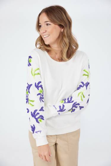 Lieblingsstück Sweatshirt mit Pailletten Motiv Rabatte dieses Monats