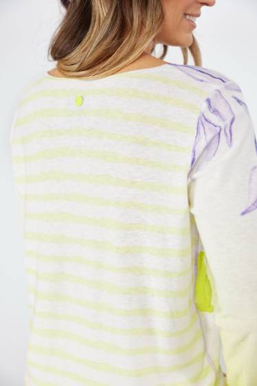 Lieblingsstück Pullover mit Inside Out Lemon Print 2025