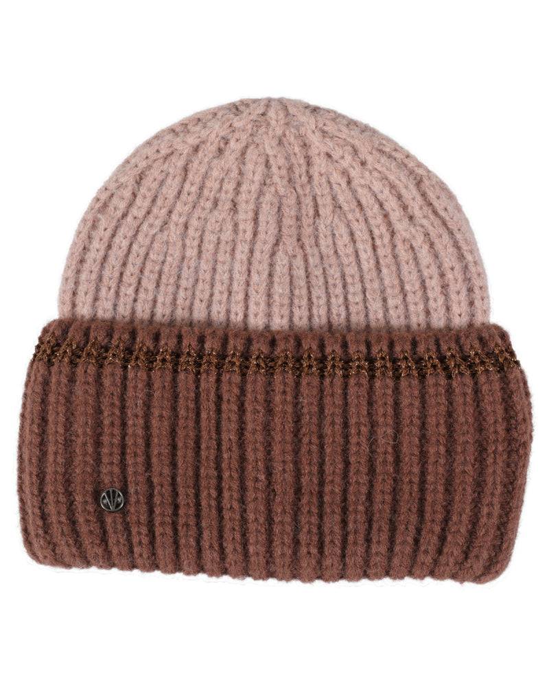 Loevenich SET Strickmütze + Schal - Puder-Cognac Angebote