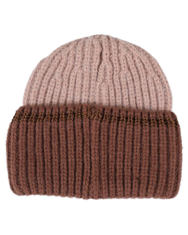 Loevenich SET Strickmütze + Schal - Puder-Cognac Angebote