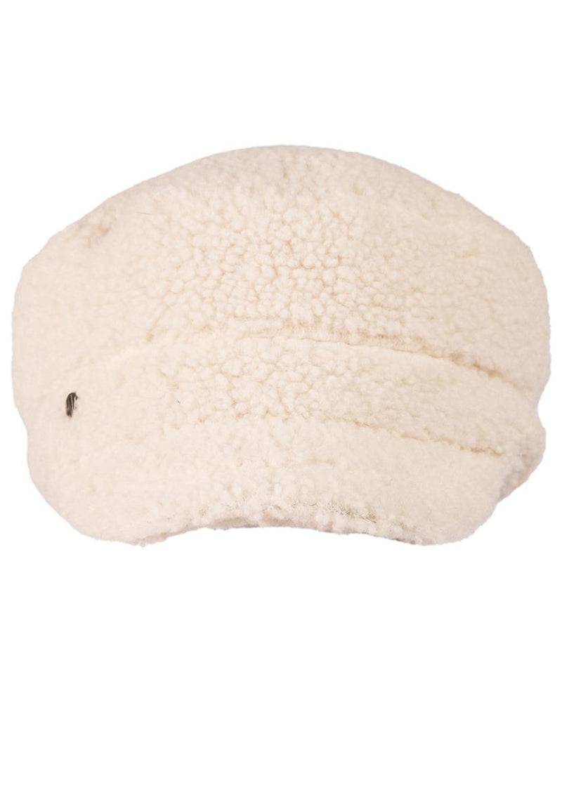 Loevenich Lammfell Imitation Kappe + Handschuh - Beige Hotsell