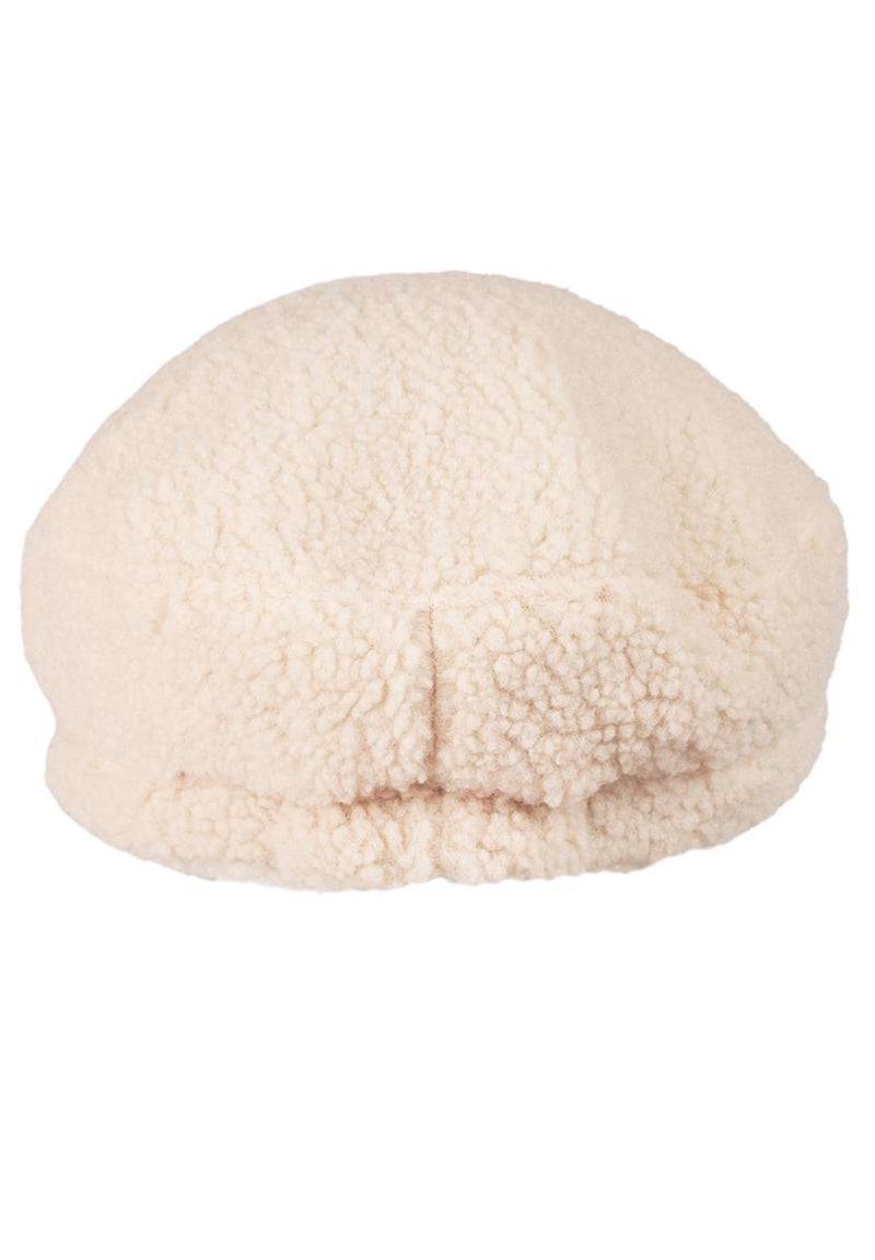 Loevenich Lammfell Imitation Kappe + Handschuh - Beige Hotsell