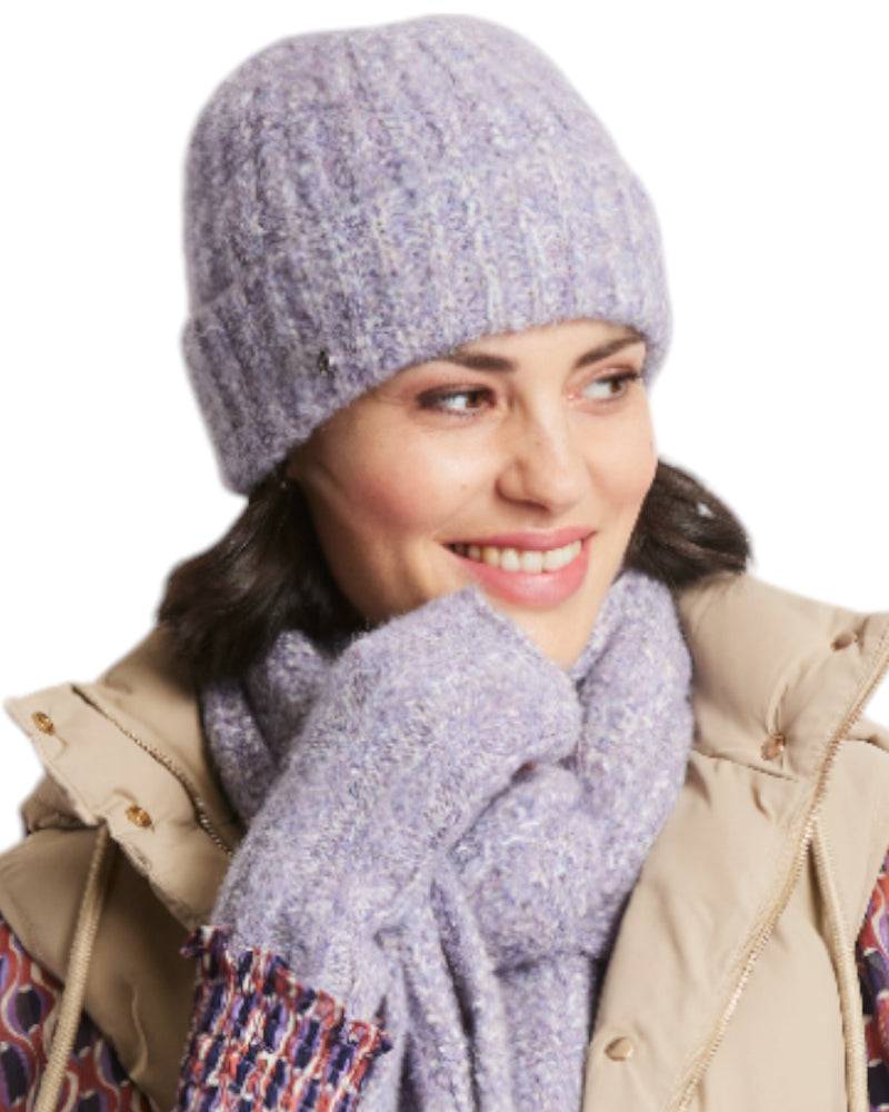 Loevenich Strickmütze - Multi Violett Preisnachlass