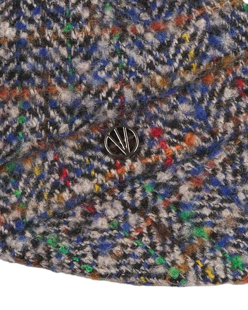 Loevenich Tweed Kapitänskappe - multi Blau Jubiläumsangebot