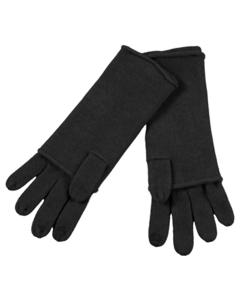 Loevenich Fingerhandschuhe - Schwarz Top Angebot