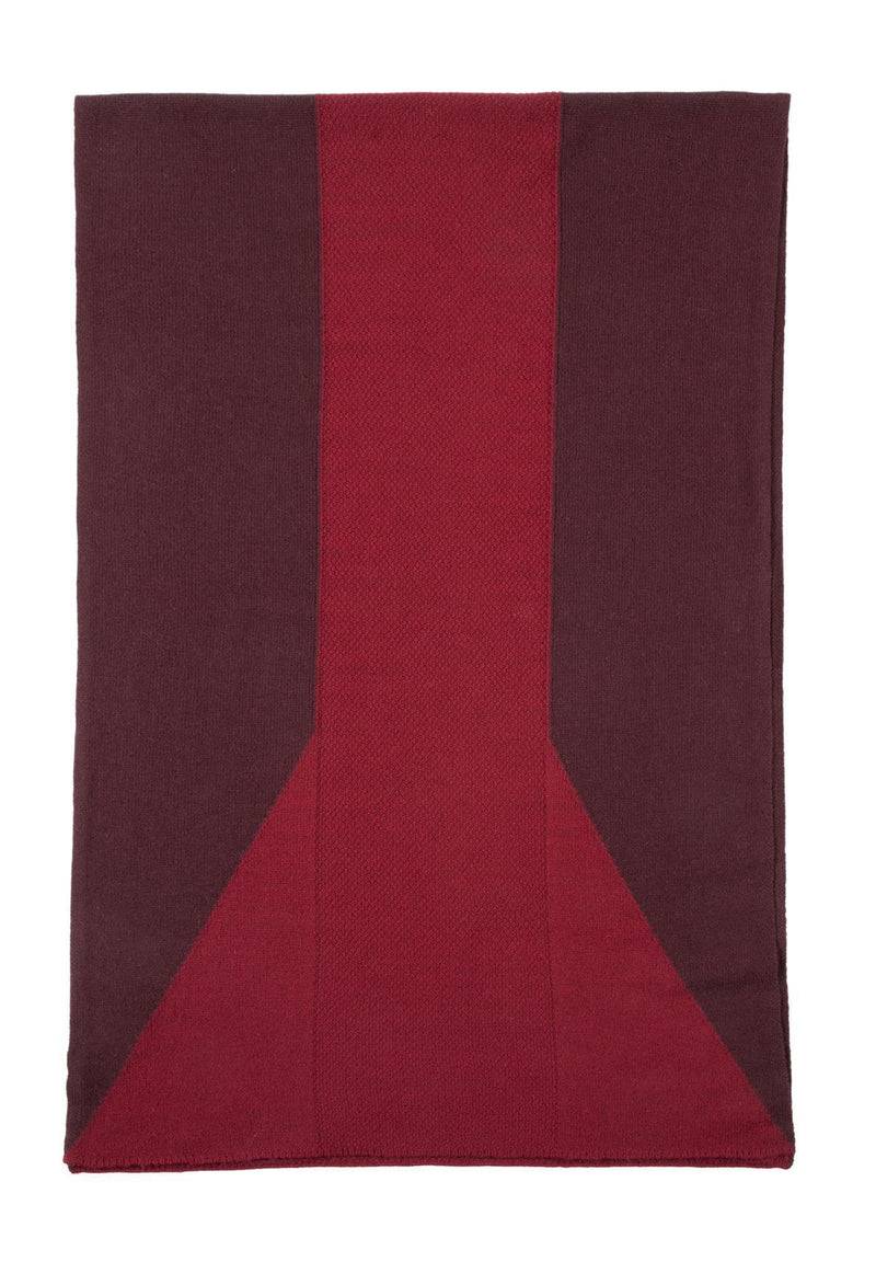 Loevenich Kaschmir-Schal 60 x 185 cm - Vino-Rubin Große Rabatte