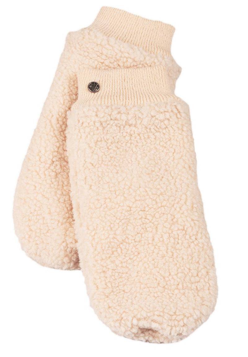 Loevenich Teddy Fäustlinge - Beige Saisonale Angebote