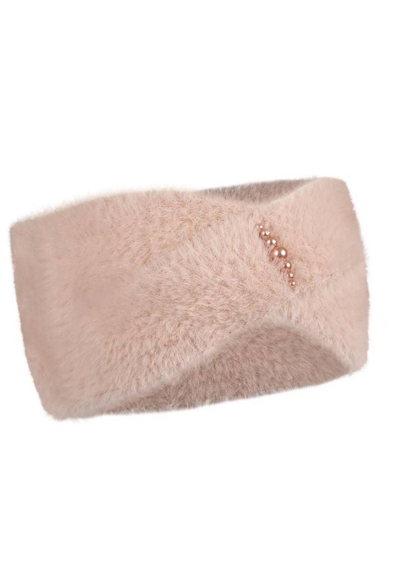 Loevenich Stirnband mit Perlen - Beige Fabrikladen