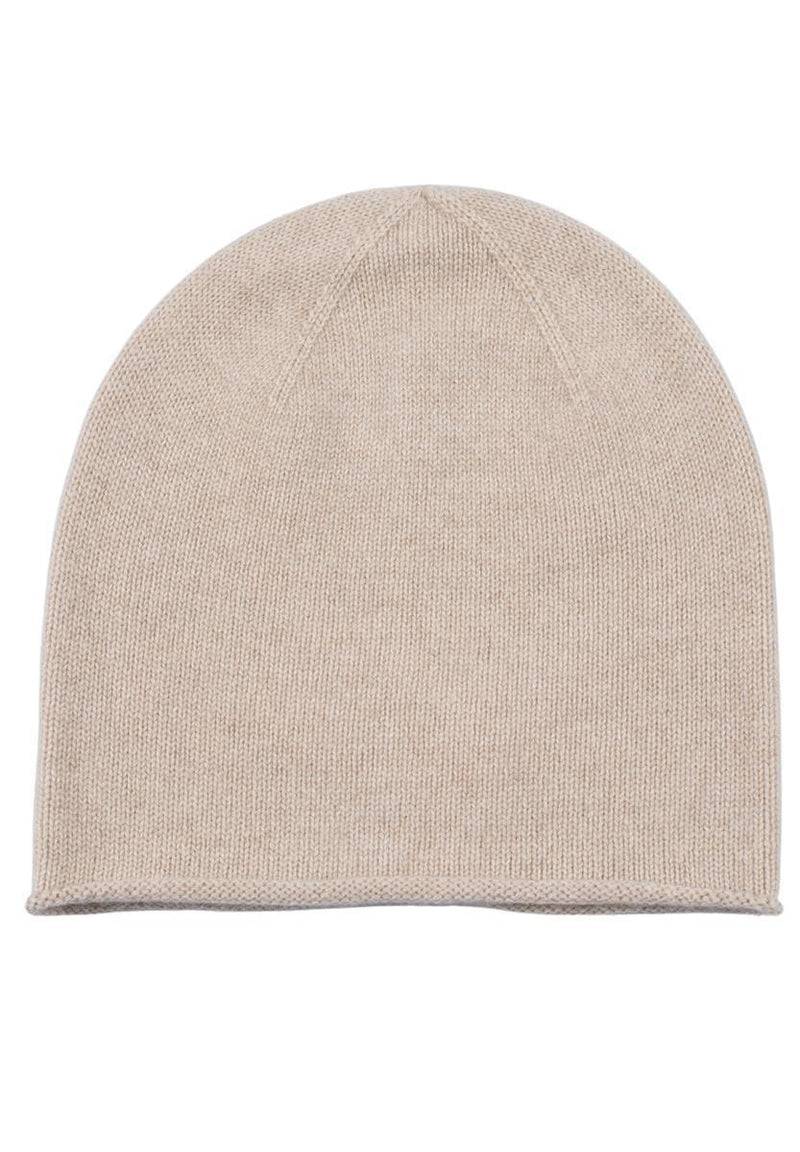 Loevenich Kaschmir Beanie - Beige meliert Hotsell
