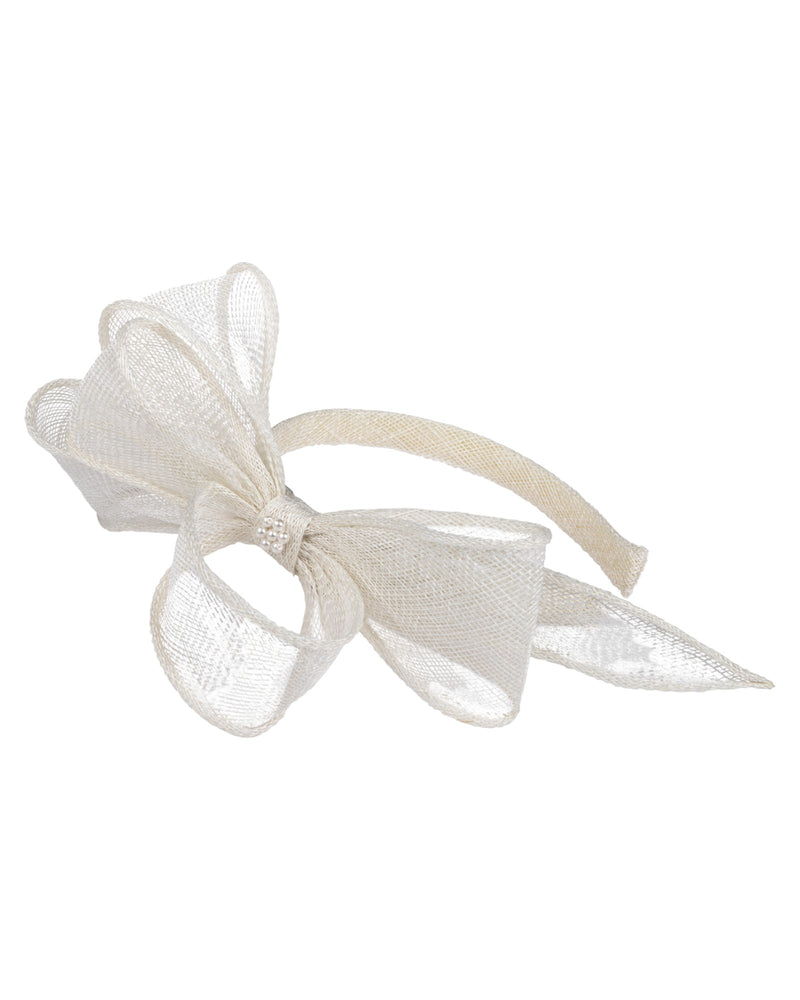 Loevenich Sinamaye Fascinator-Creme Schlussverkauf