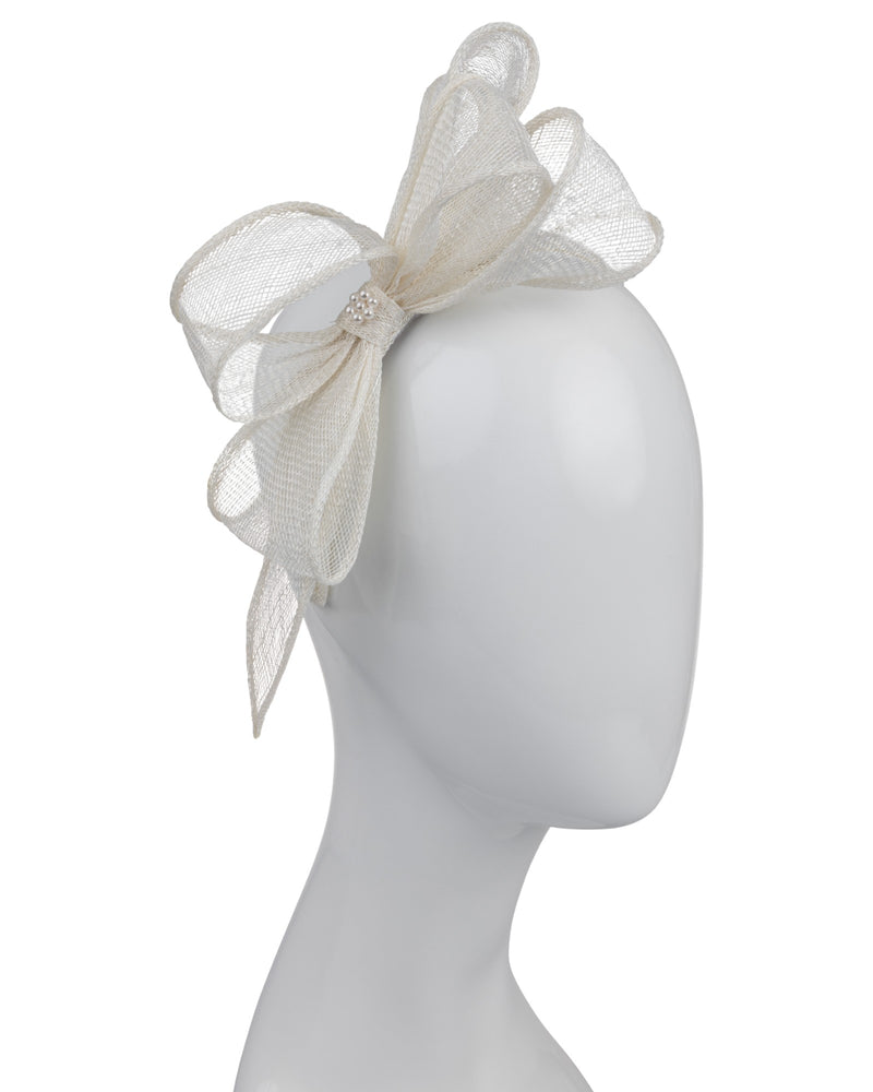 Loevenich Sinamaye Fascinator-Creme Schlussverkauf