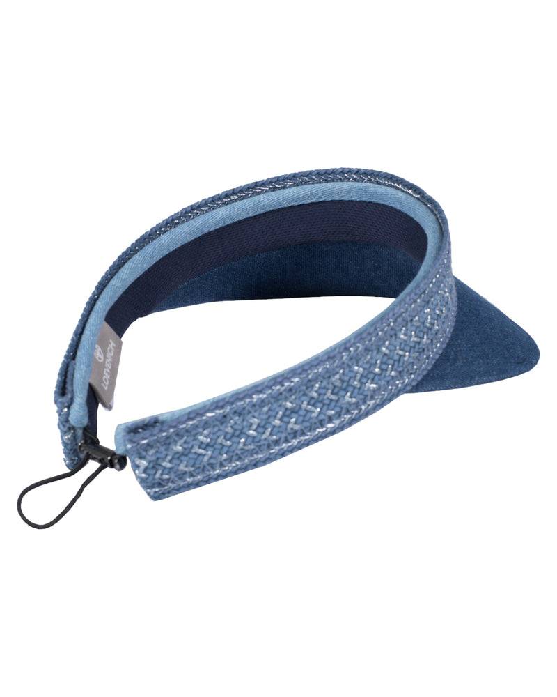 Loevenich Visor mit Flechtband-Multi Denim Fabrikverkauf