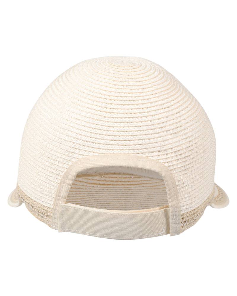 Loevenich Baseball Cap aus softer melange Papierborte-Creme-Natur Kostenloser Versand