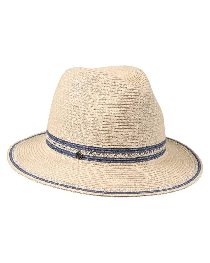 Loevenich Fedora-Natur-Blau Limitierter Zeitrabatt