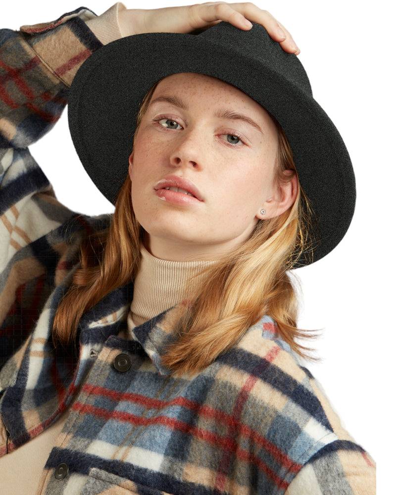 Loevenich kleiner Fedora - Anthrazit meliert Osterangebot